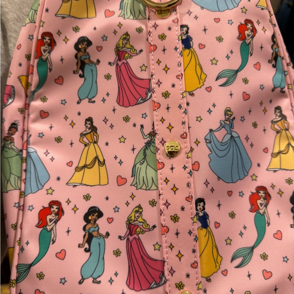 Stoney Clover Lane Disney Princess Never Stop Dreaming Classic Duffle Bag NWT - Picture 3 of 7